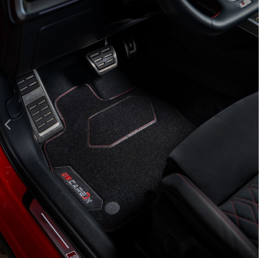 Tapis en velours de la série Carbon™ pour Peugeot 208 2012-2019