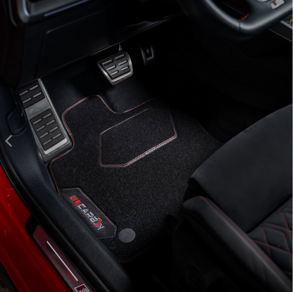 Tapis en velours de la série Carbon™ pour Peugeot 208 2012-2019