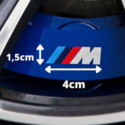 Stickers BMW M Motorsport 4xLogo Performance Autocollant Étrier de frein Neuf