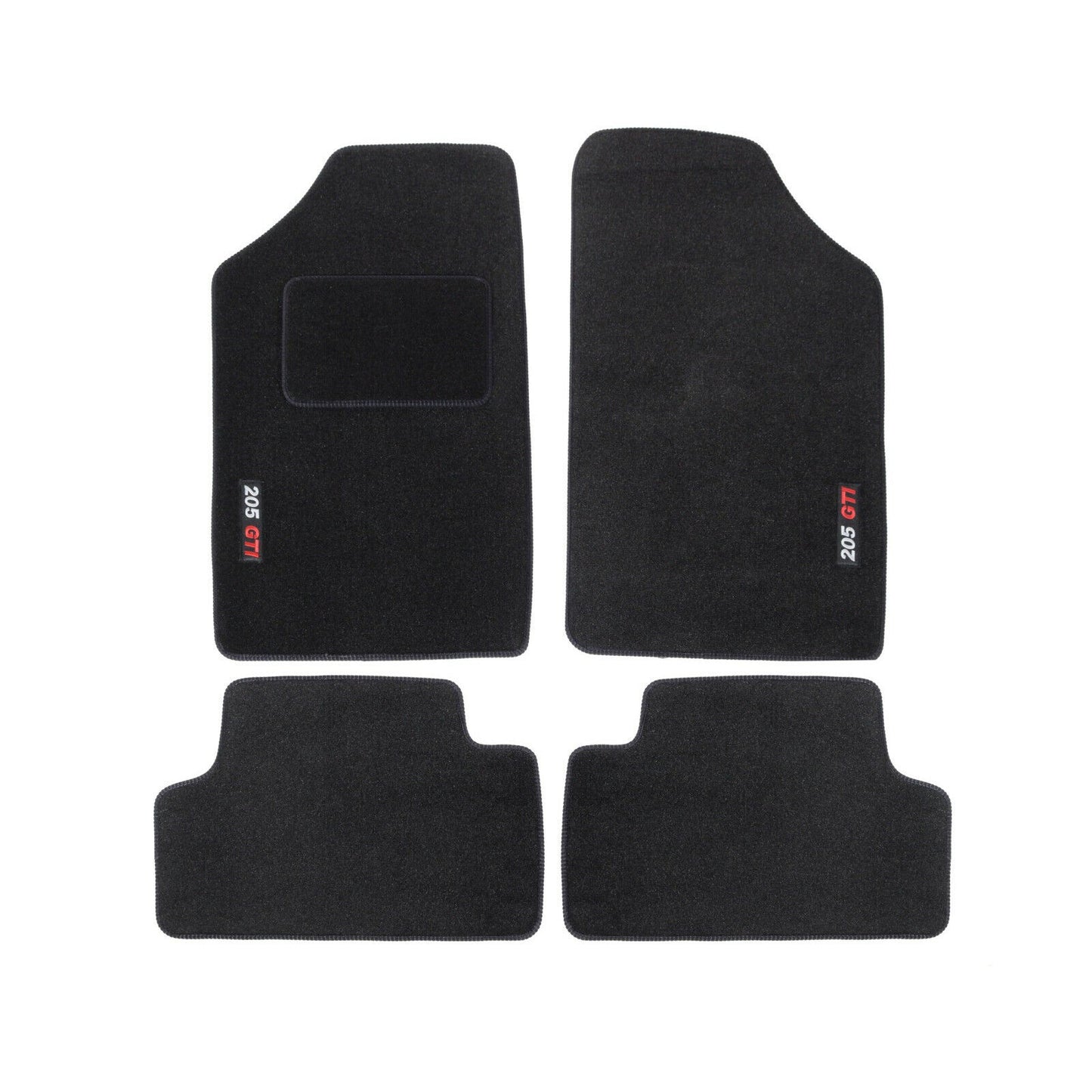 TAPIS DE SOL GTI POUR PEUGEOT 205 GTI 1983-1998 VELOURS