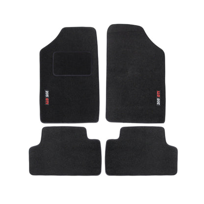 TAPIS DE SOL GTI POUR PEUGEOT 205 GTI 1983-1998 VELOURS