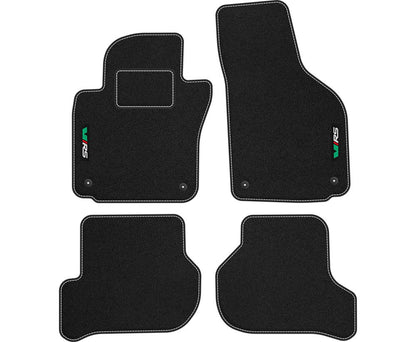 TAPIS DE SOL VRS SKODA Octavia II 2008-2012 VELOUR