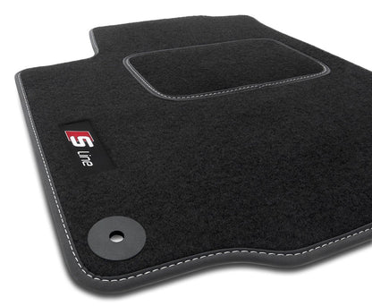 TAPIS DE SOL VELOUR S-LINE AUDI Q3 2011-2018